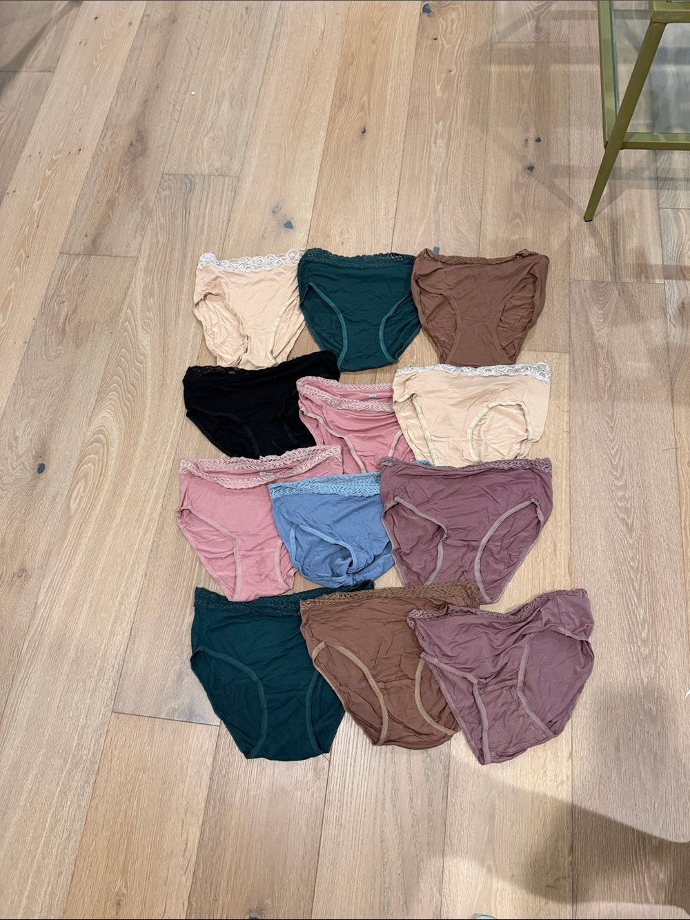 Kindred Bravely size medium high waistCotton Lace-Trim Briefs
